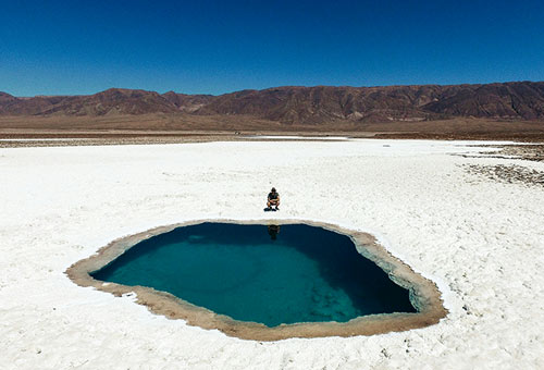 Une oasis spirituelle dans un désert réel